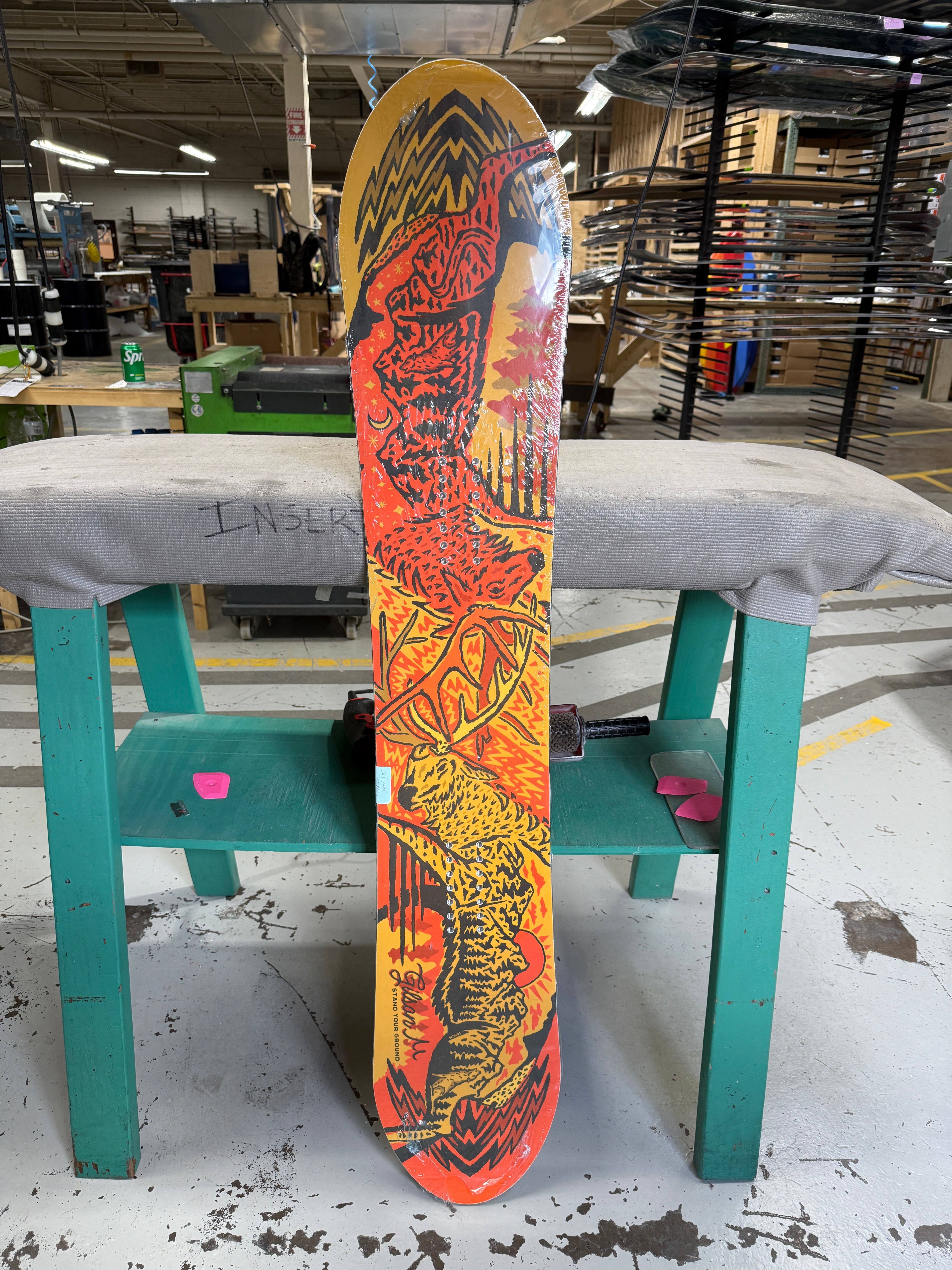 145cm Stand Your Groud CLOSEOUT Snowboard 24108643