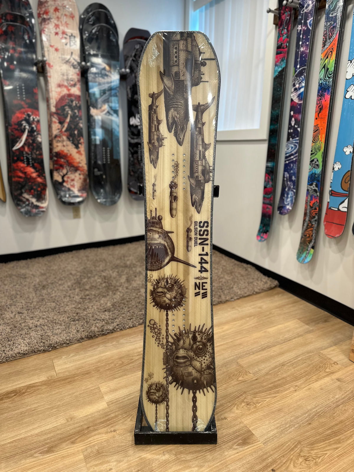 Closeout - 2027 Duel 144cm 3D (sharp soft edge) #8843
