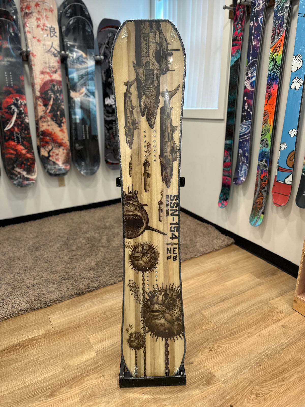 Closeout - 2027 Duel 154cm 3D (Base dimples) #2295