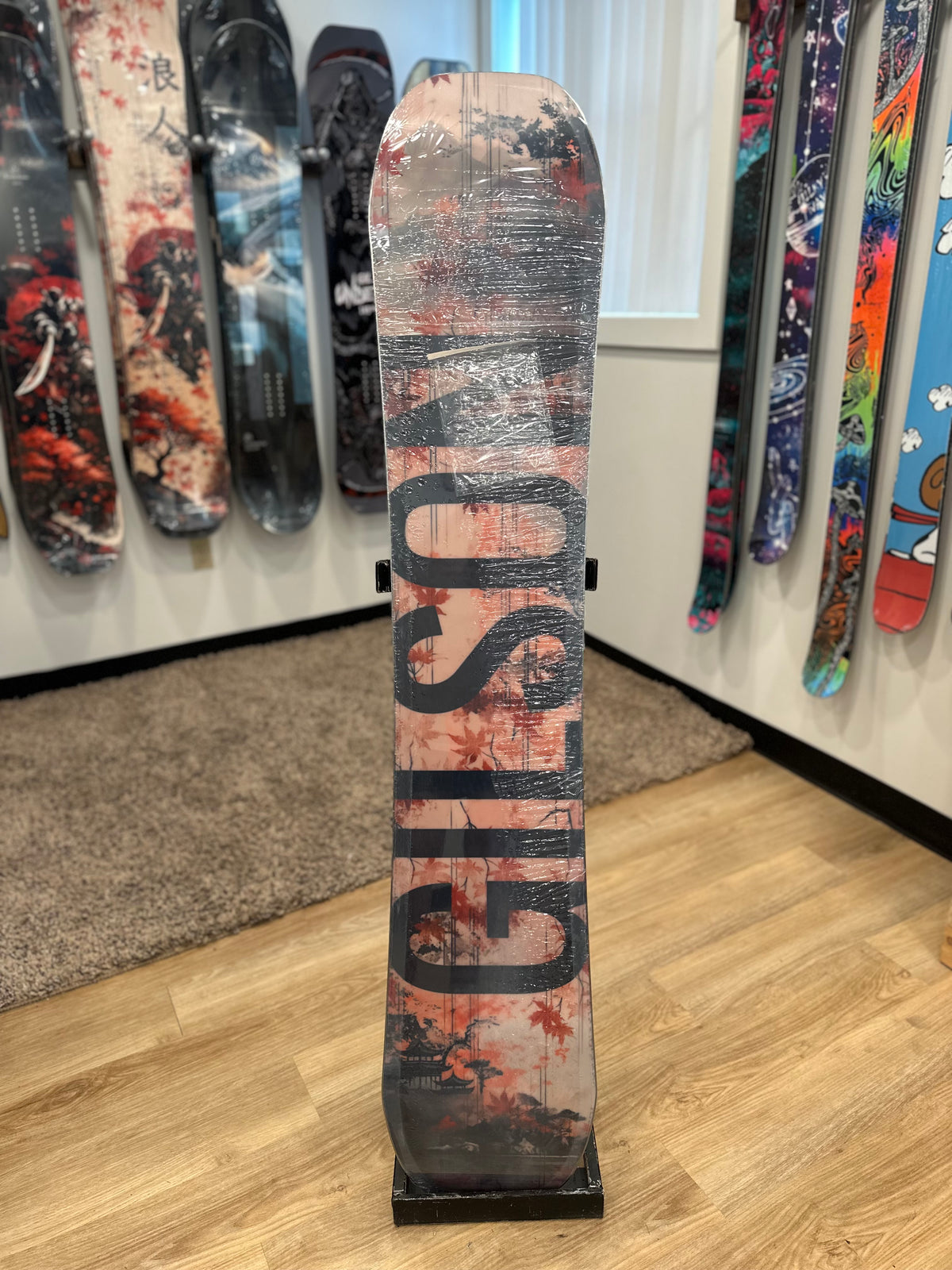 Closeout - 2027 Dark Bounty Hunter 157cm 3D (Base dimples/Low spots) #4486