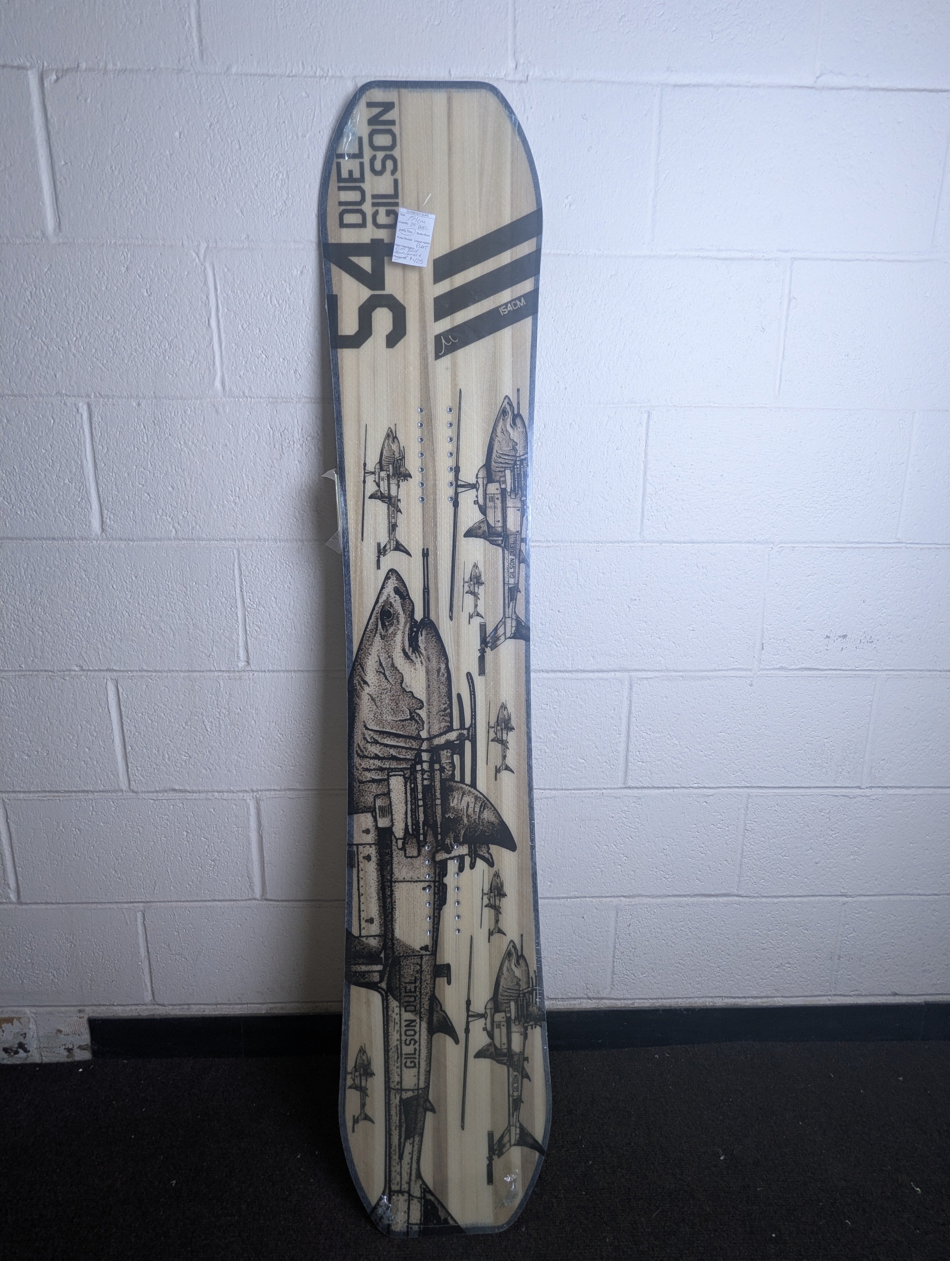 154 Duel #5504 Hybrid Camber Flat Base