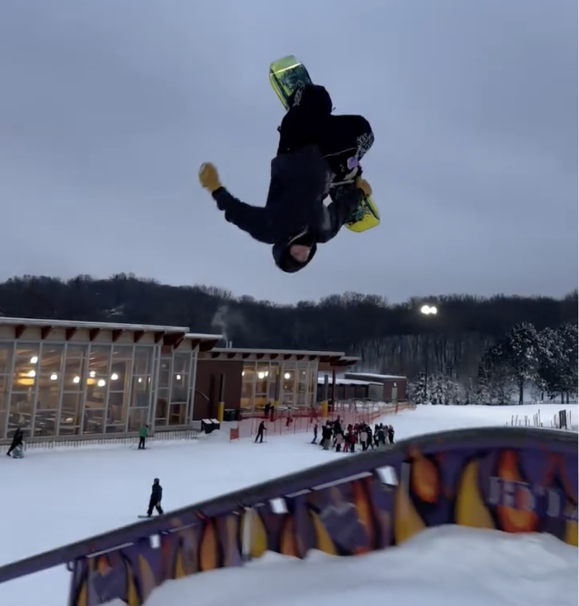 Jack Hendrickson riding