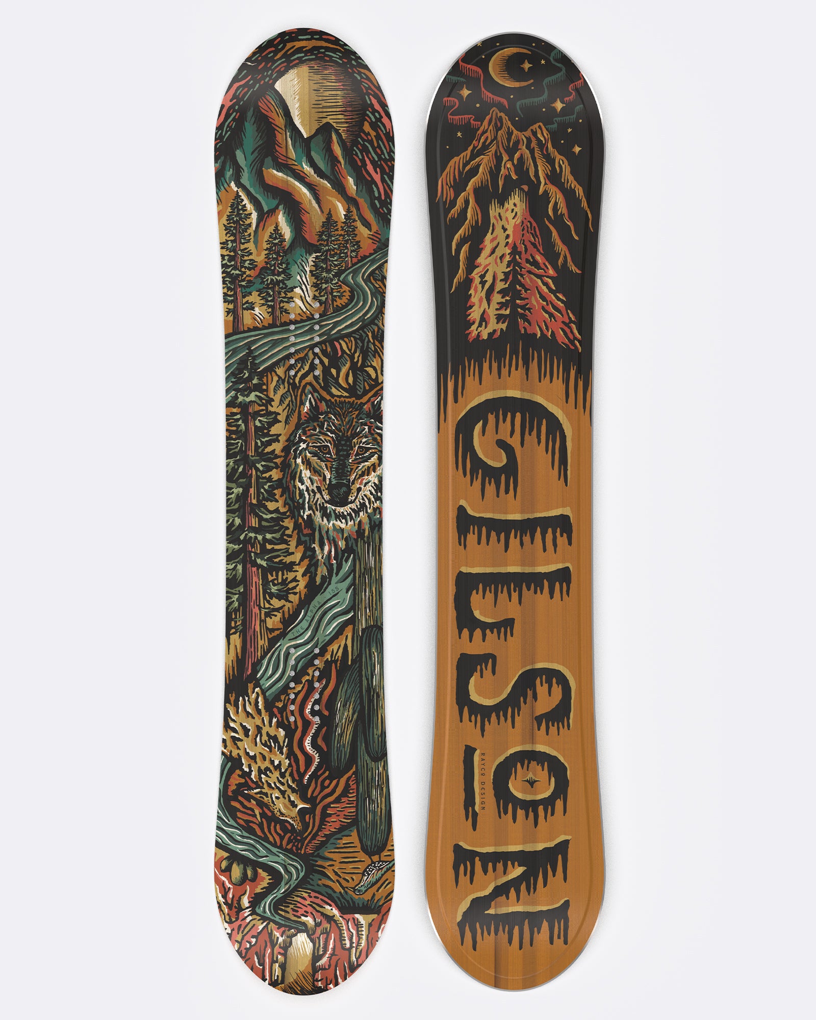 GILSON Alpha All Mountain Hybrid Camber Snowboard (165cm)