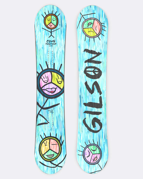 Come Together Hybrid Camber All Mountain Snowboard | GILSON Artist