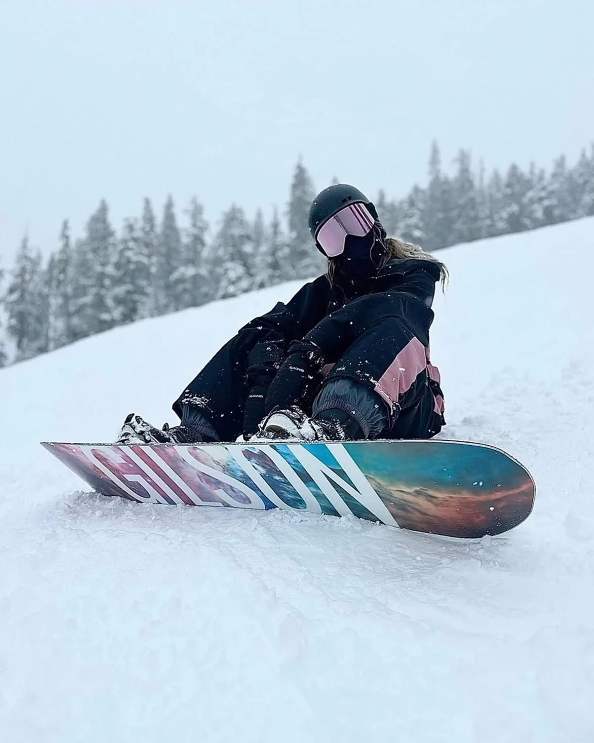 Rider with the Moonwalker at Whistler