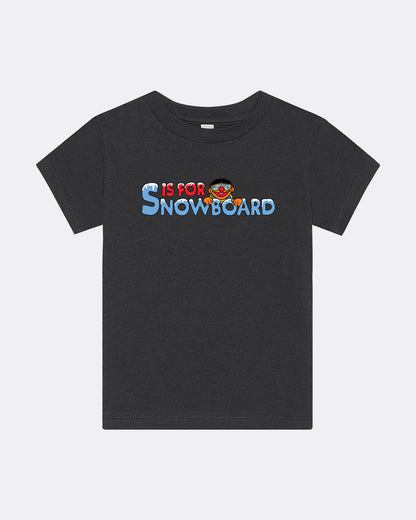 S is for Snowboard - Toddler