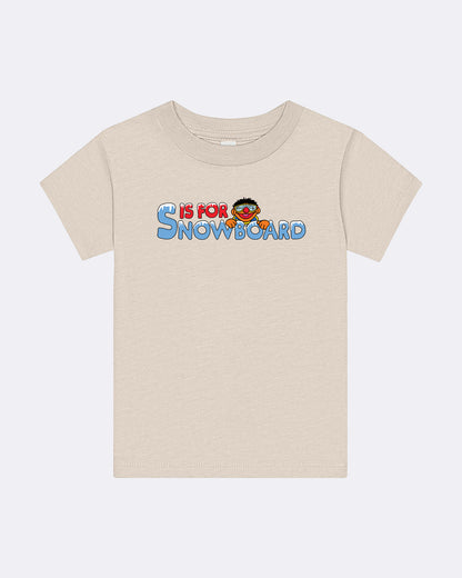 S is for Snowboard - Toddler