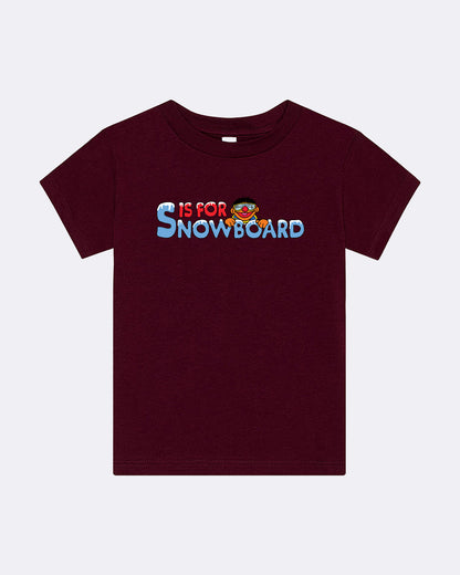 S is for Snowboard - Toddler