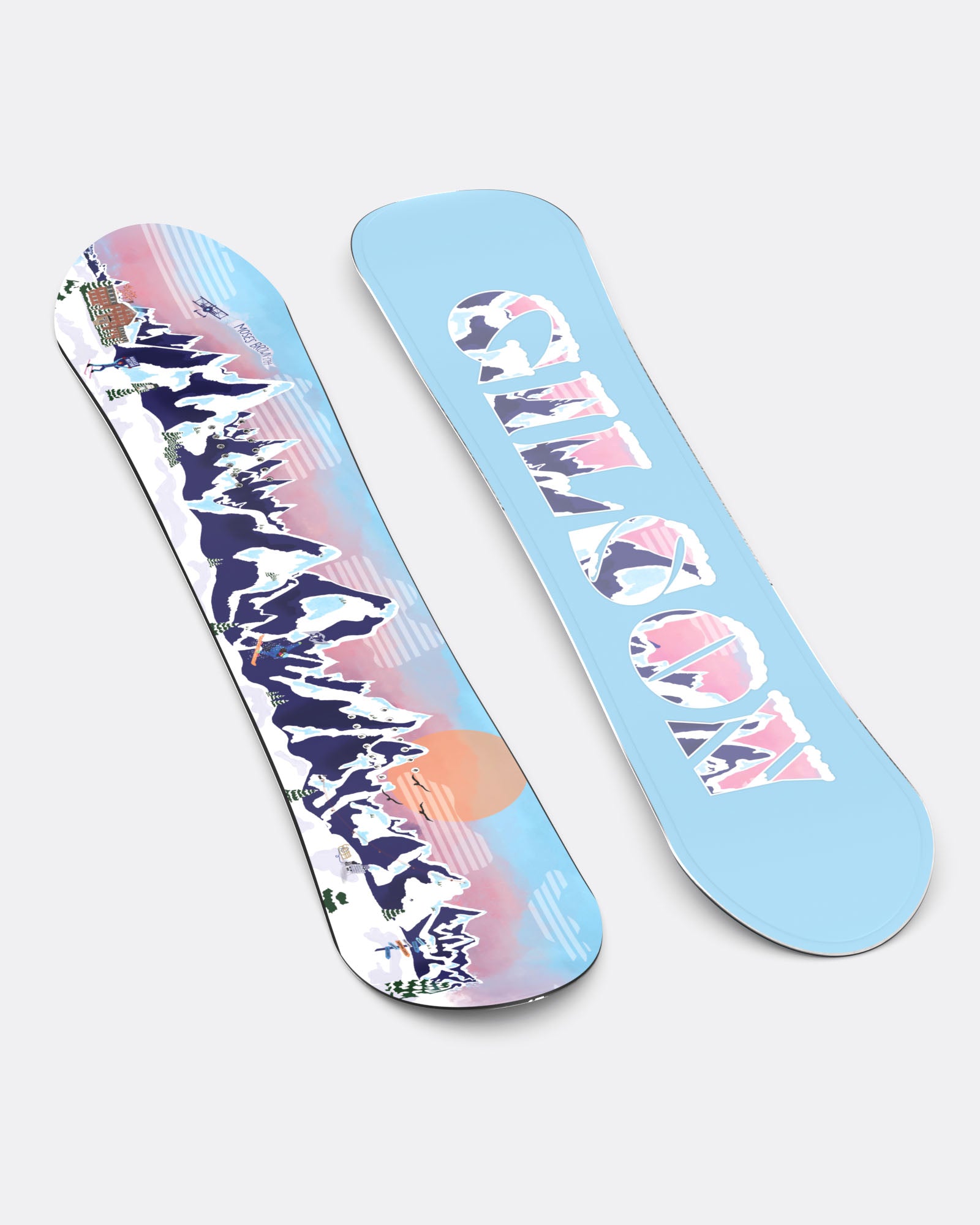 Mountainscape Hybrid Camber All Mountain Snowboard | GILSON