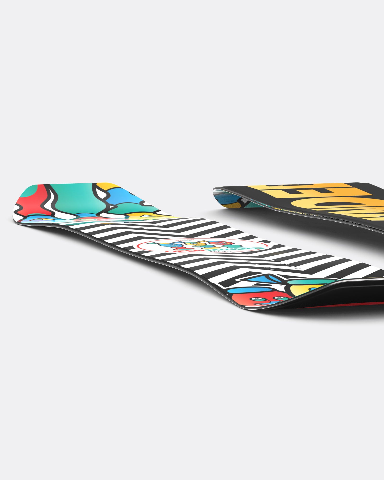 OpenMinded Hybrid Camber Freestyle Snowboard | GILSON x Artie