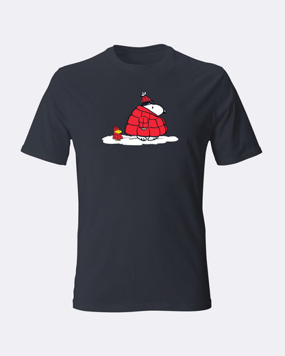 Peanuts x GILSON - Snoopy Puffer Tee