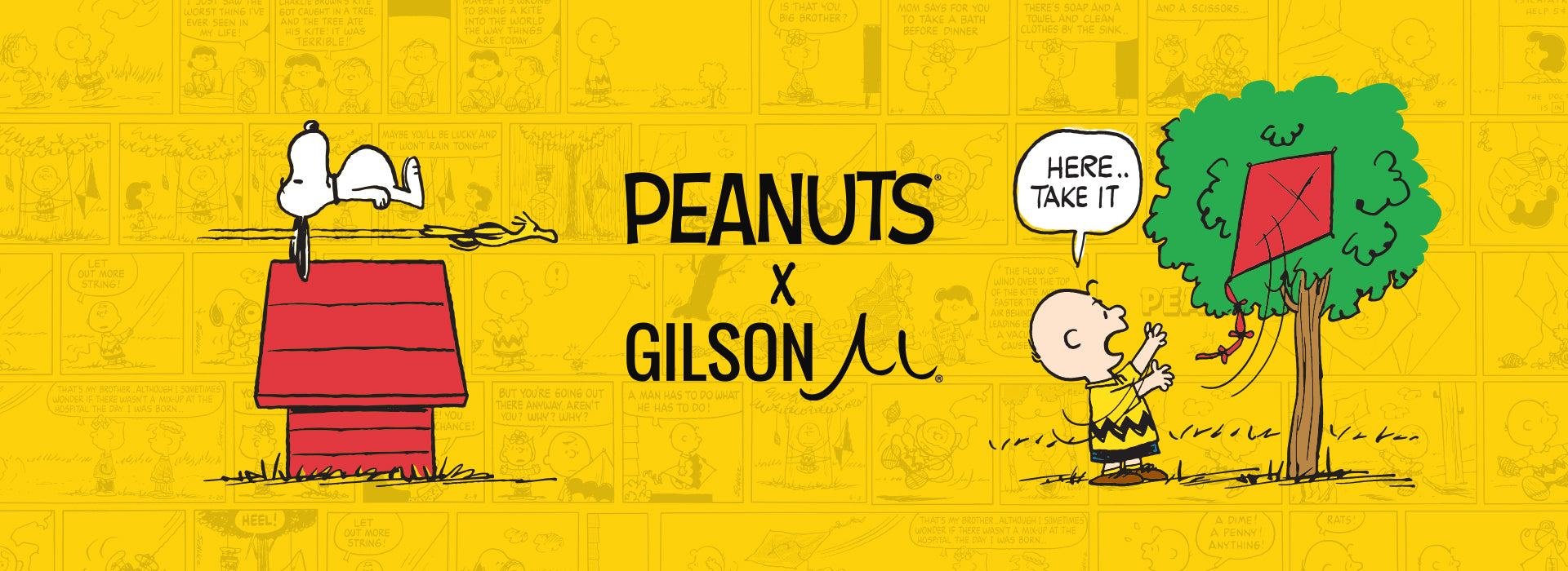 Peanuts X Gilson