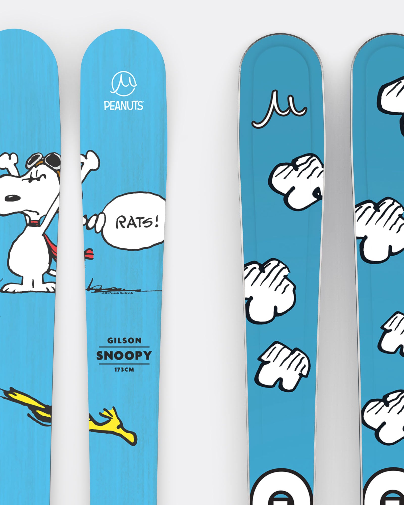 GILSON x Peanuts Snoopy Skis | 1-of-75 Collector's Series