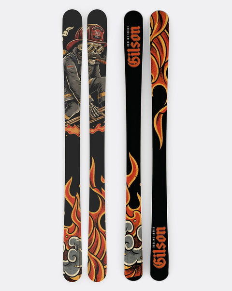Redline 3.0 Artist Series All Mountain Skis – GILSON