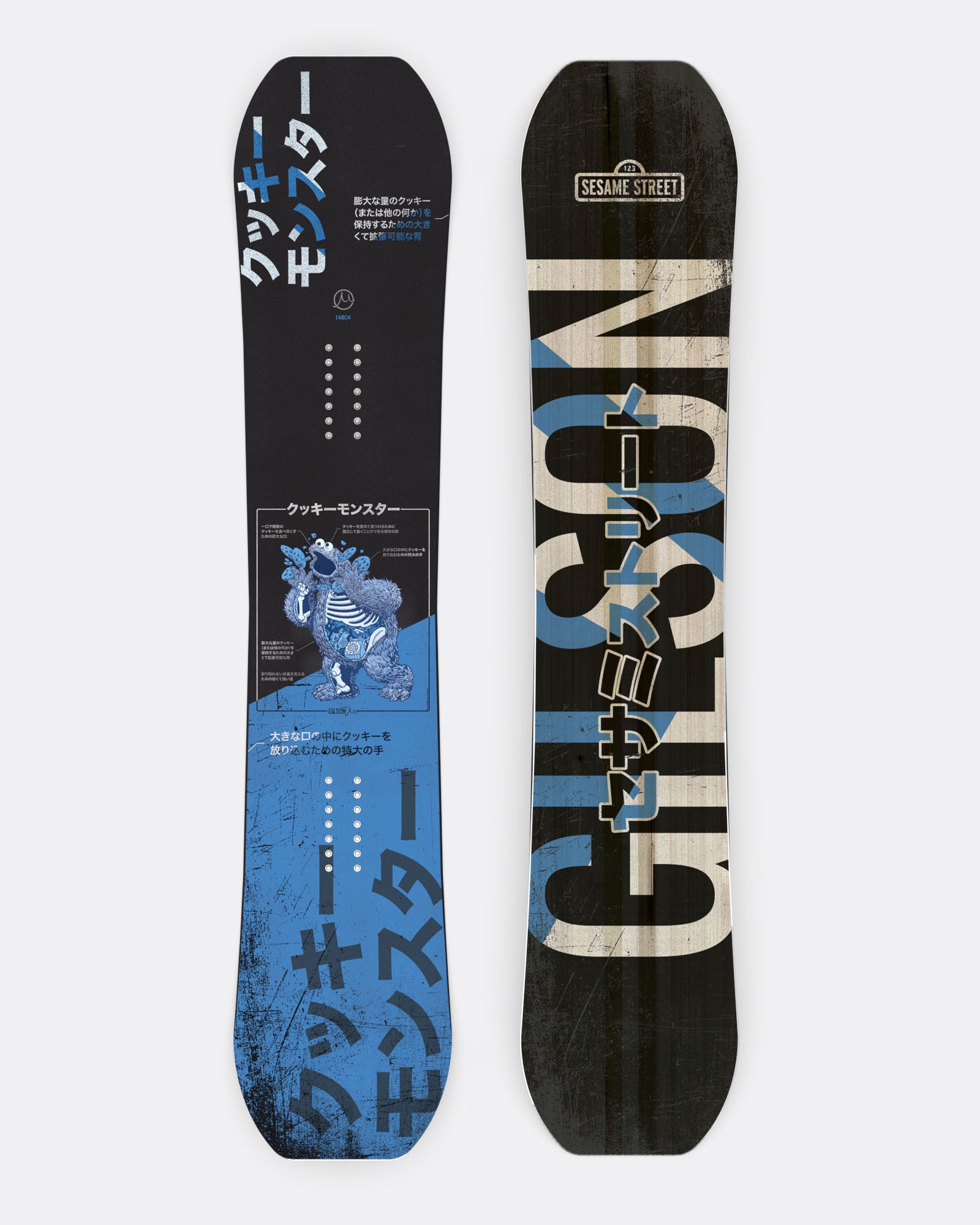 Monster Anatomy Cookie Monster