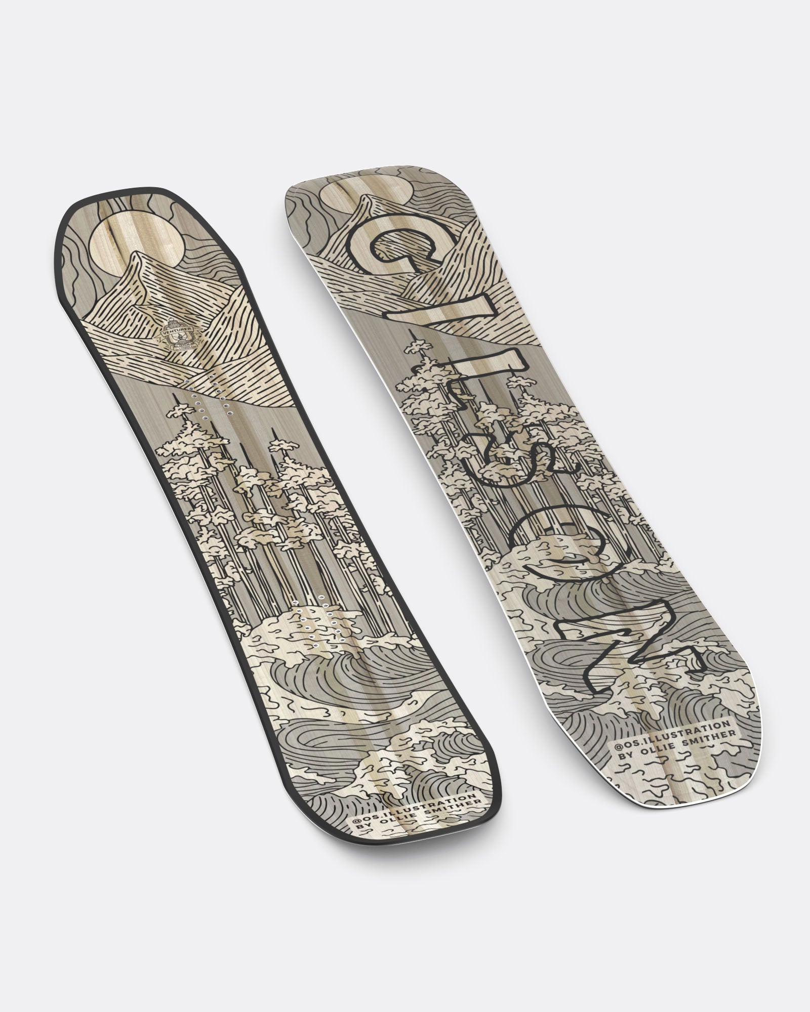 Bounty Hunter Ronin Full Camber Twin Snowboard | GILSON