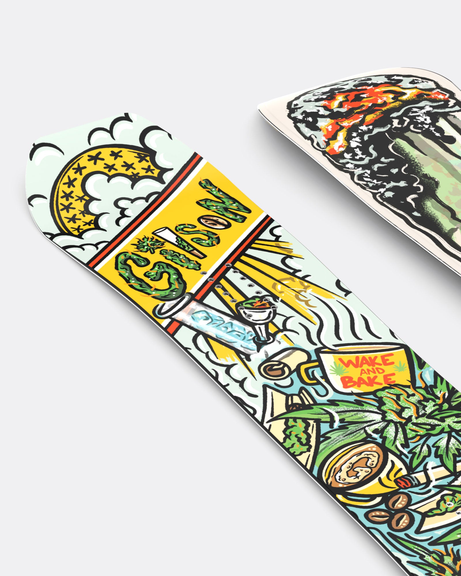 Wake and Bake Limited Edition Freestyle Hybrid Camber Snowboard