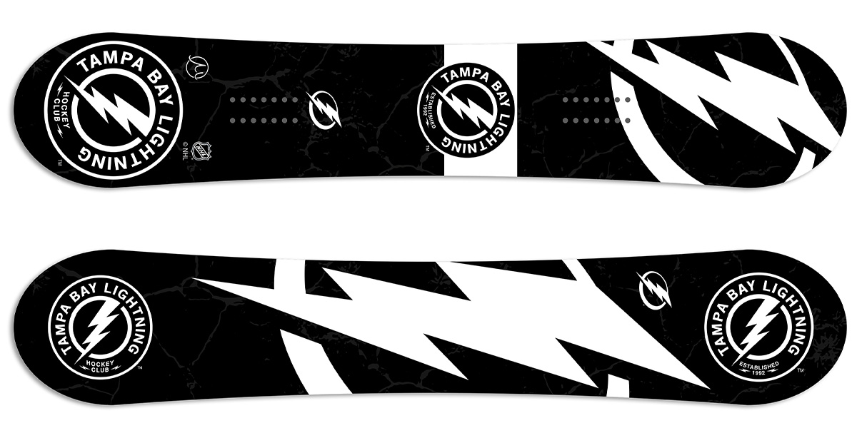 American Made Skis - Tampa Bay Lightning Blackout Edition