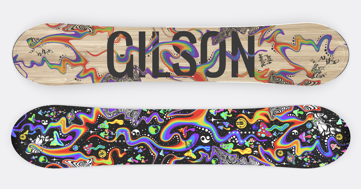 Snowboards - Space Dust | GILSON